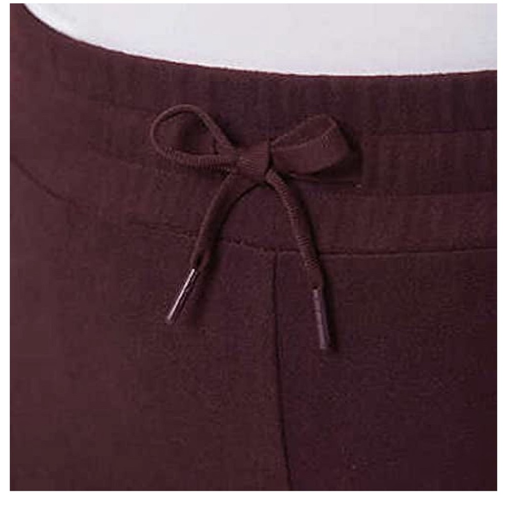 Mondetta Women's Cozy Warm Fleece Jogger Pant with Pockets (Wine Tasting, S) - Picture 5 of 10